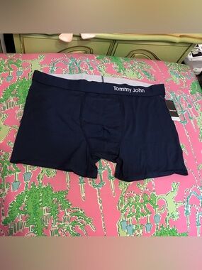 NEW Tommy John Cool Cotton Trunks navy size XL
